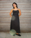 90s polka dot dress