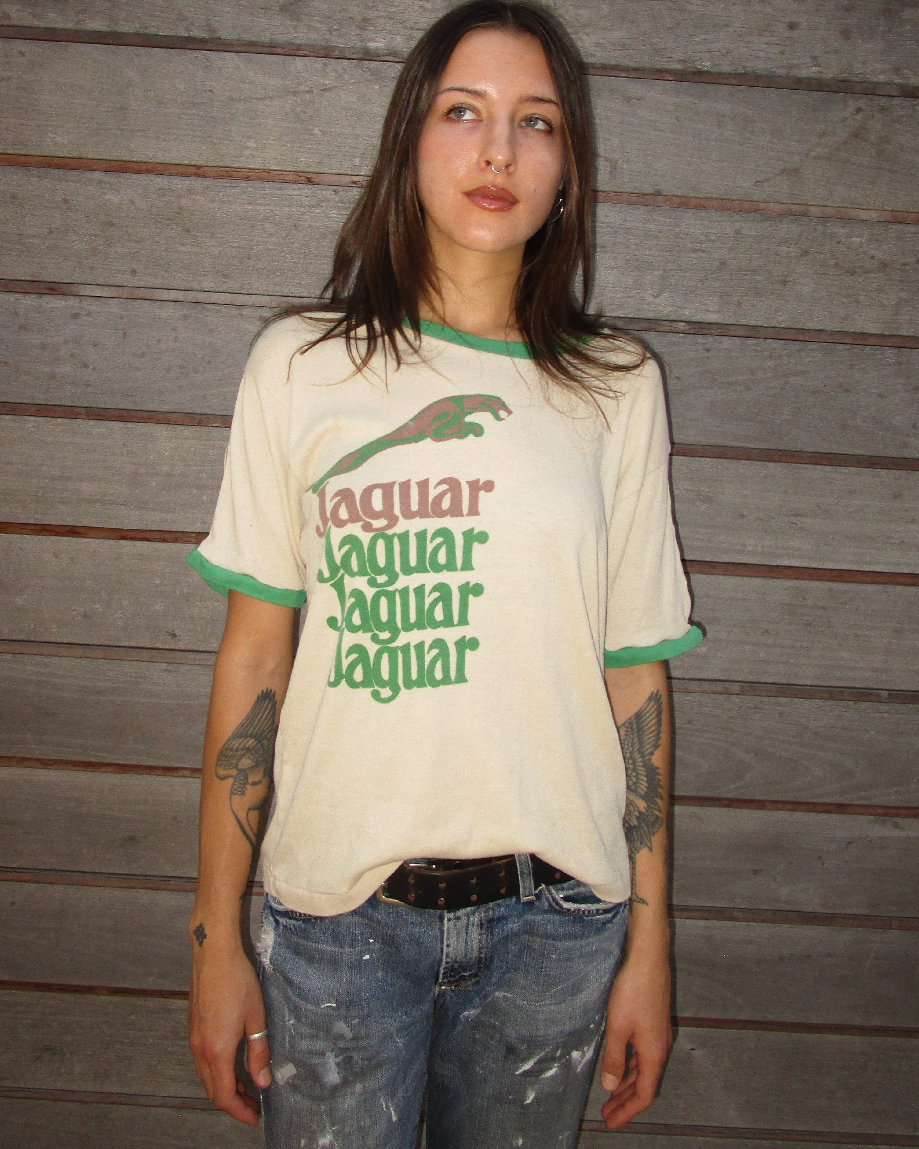 70s jaguar t-shirt