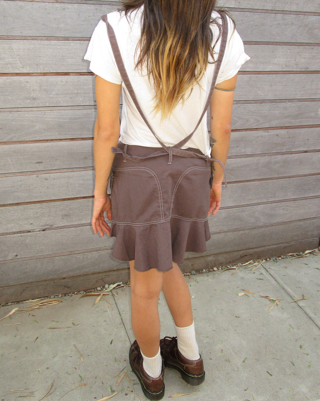 rare y2k diesel cargo skirt