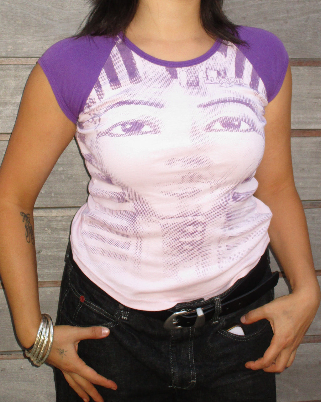 y2k egyptian baby tee