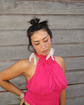 2010s feather earrings