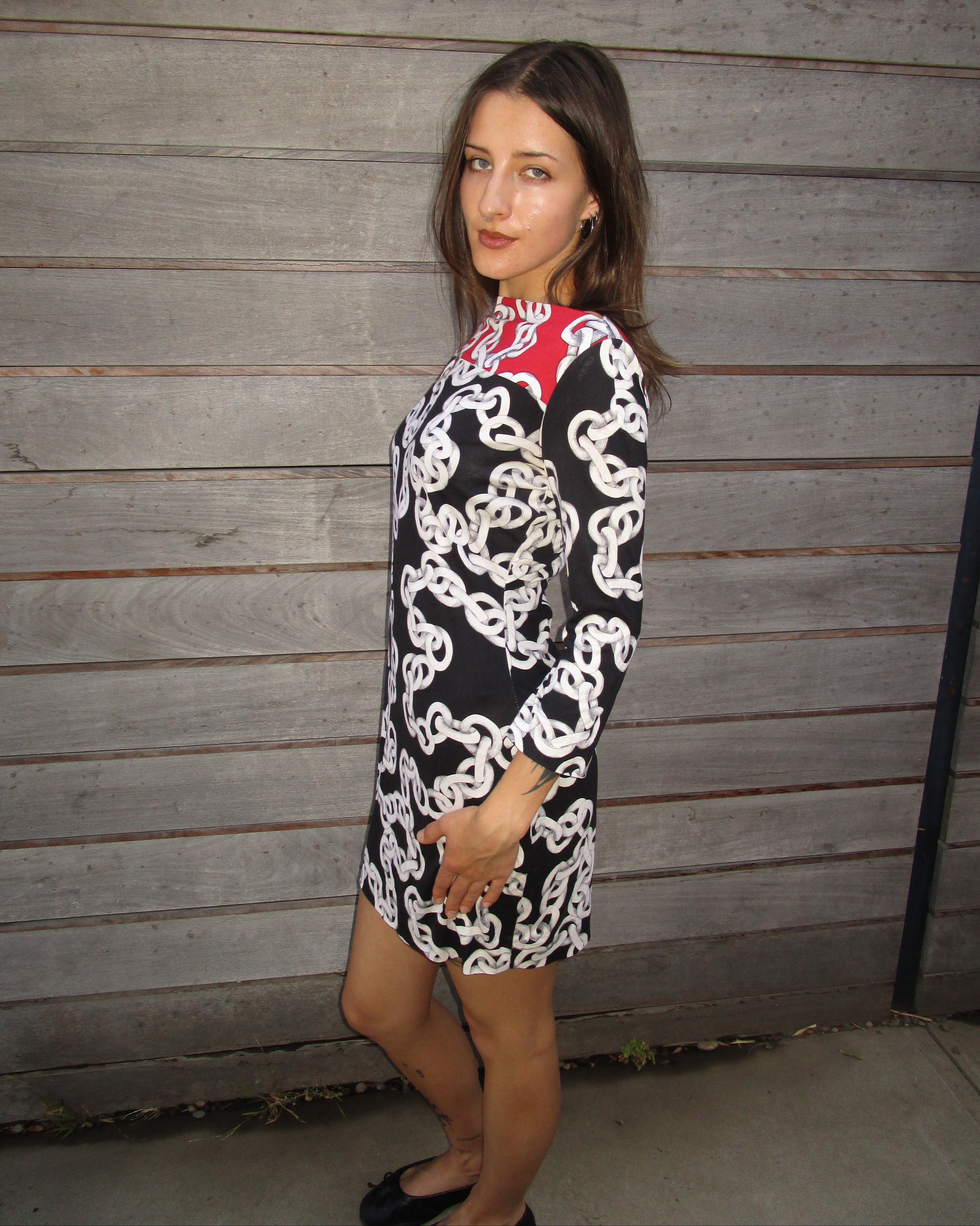 diane von furstenberg chain dress