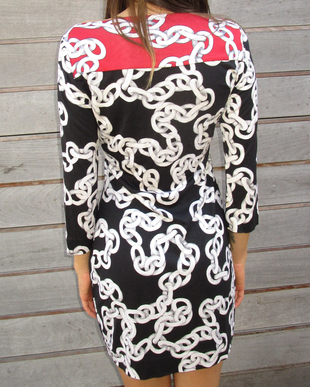 diane von furstenberg chain dress