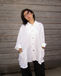 Linen button down