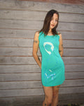 y2l green lady dress