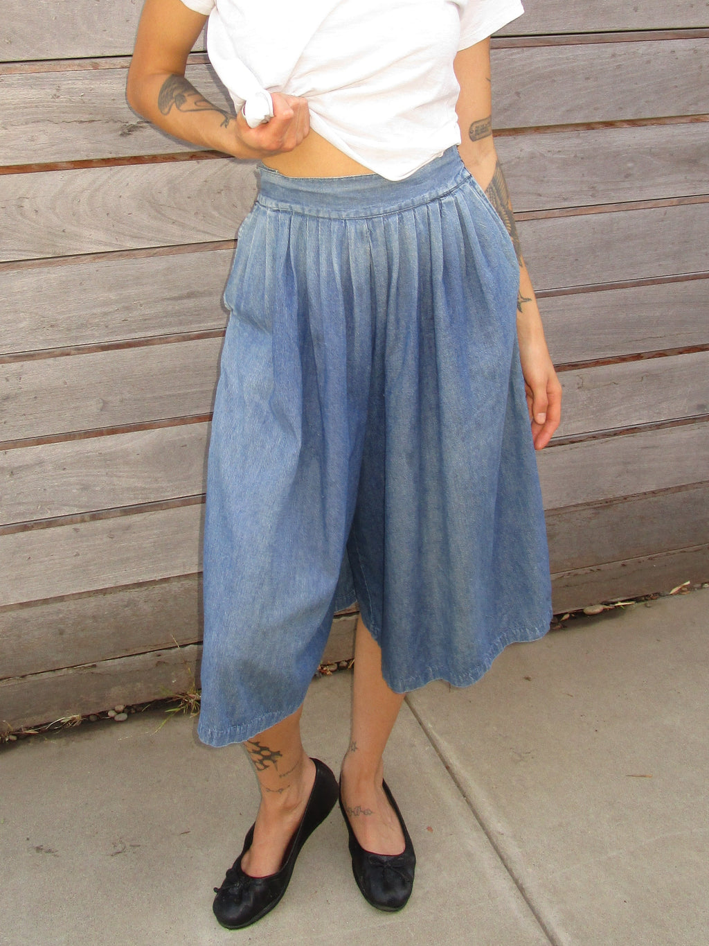 wrap culottes