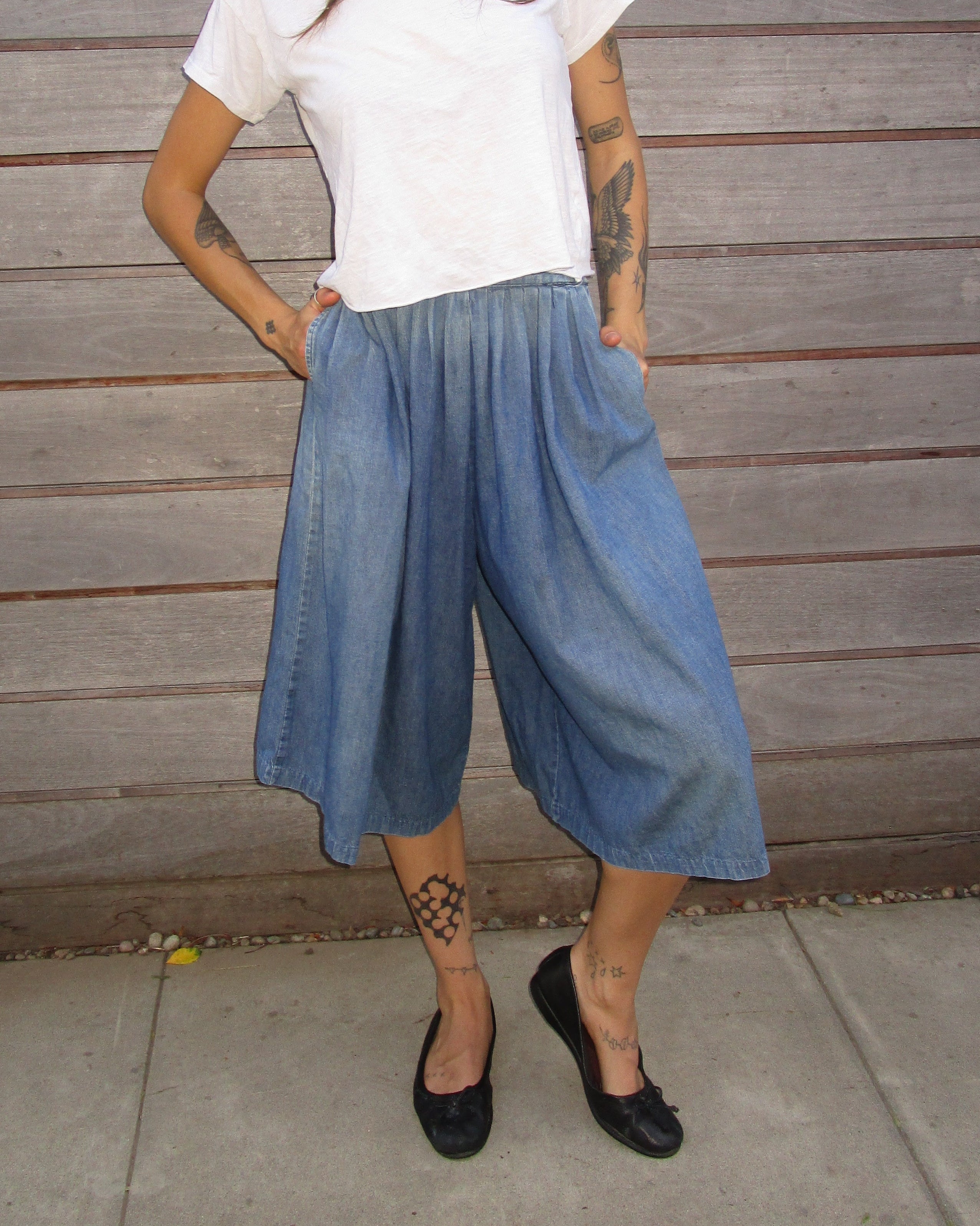 wrap culottes